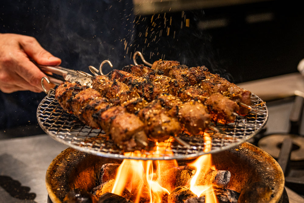 Xinjiang lamb skewers