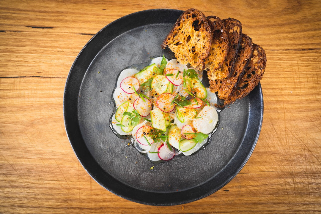 Andy Cooks - Scallop ceviche