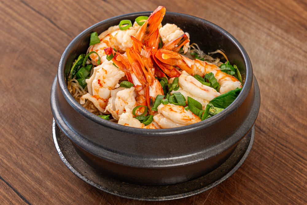 Andy Cooks - Stone Pot Prawn Vermicelli