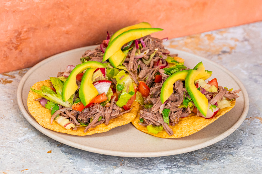 Andy Cooks - Pulled Beef Tostadas