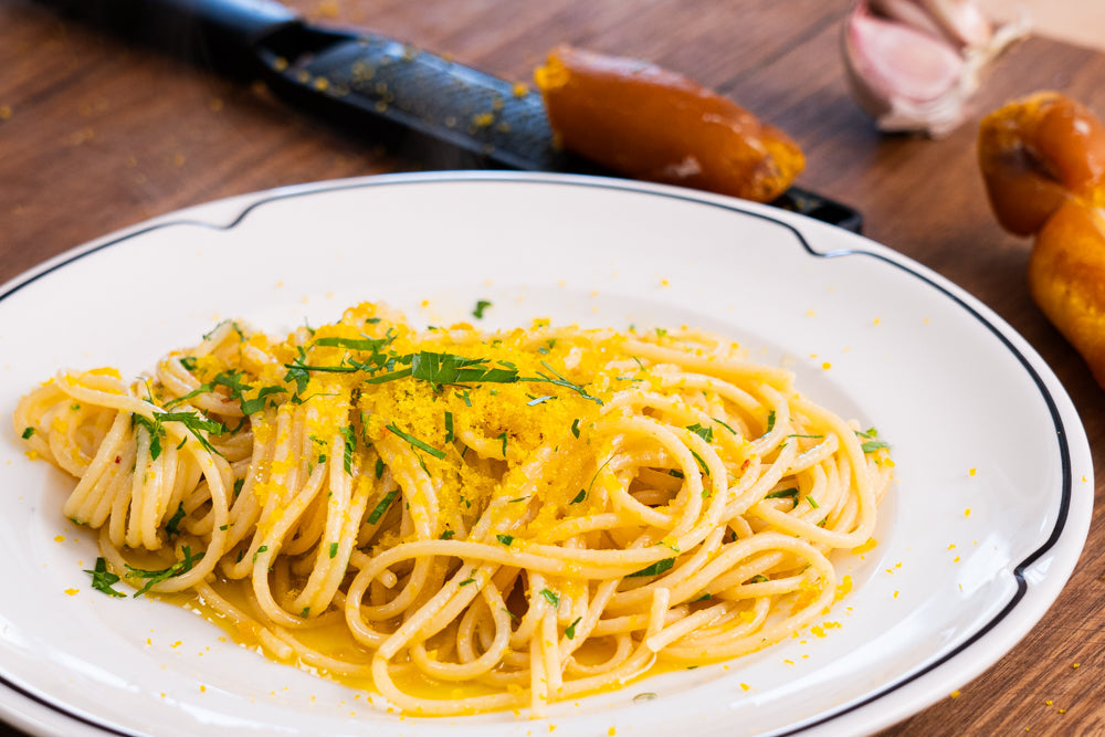 Andy Cooks - Bottarga Pasta Recipe