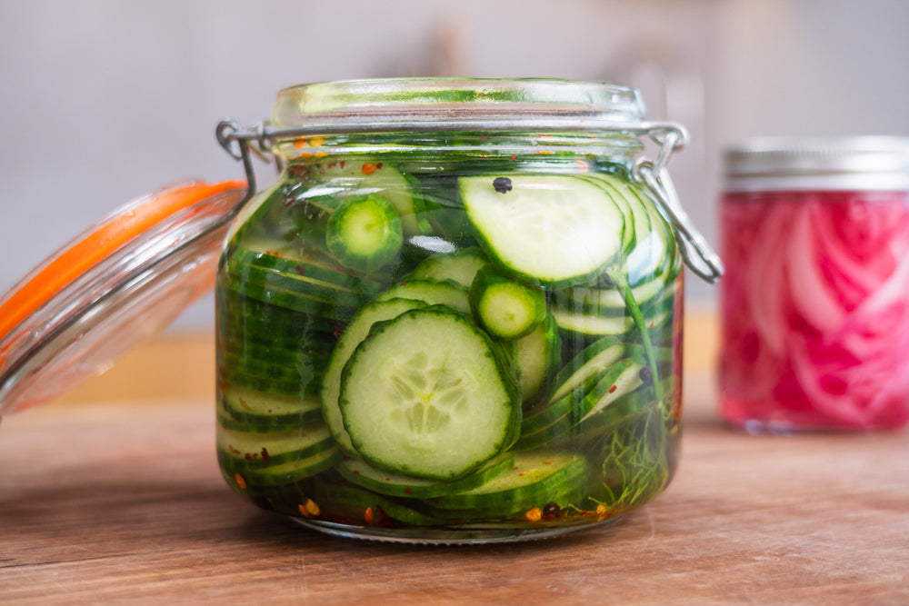 Andy Cooks - Quick Pickled Cucumber