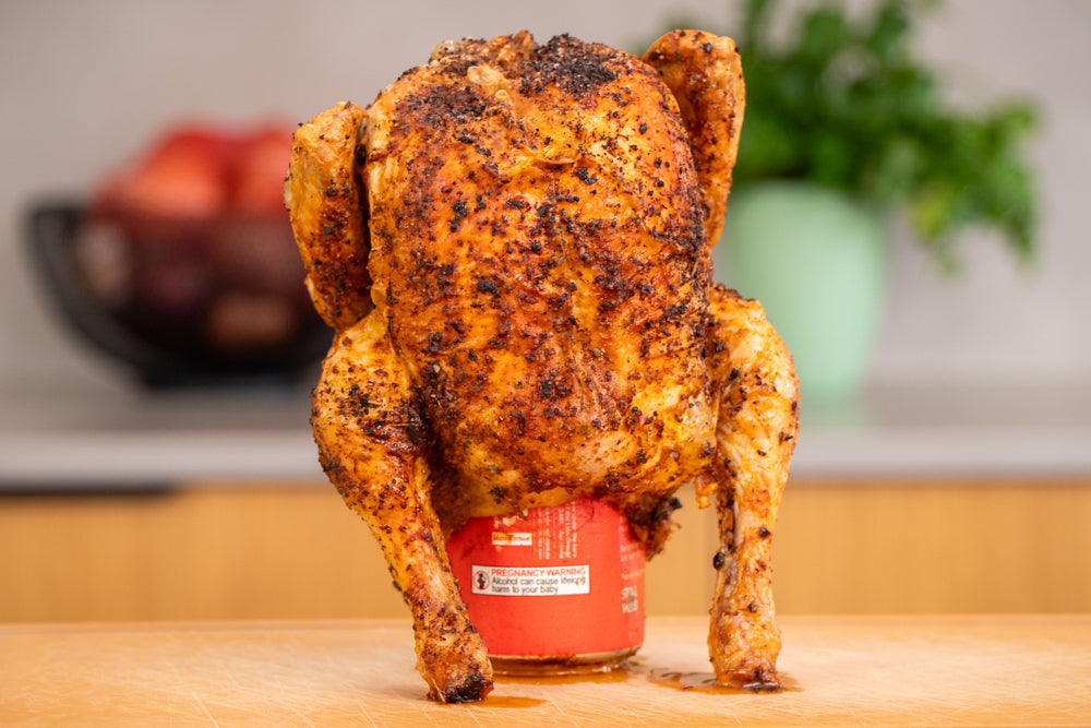 Andy Cooks - Beer Can Chicken Recipe