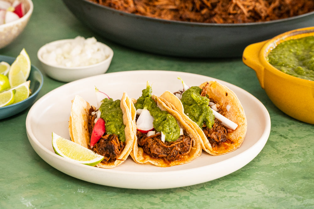 Andy Cooks - Brisket Barbacoa Tacos Recipe