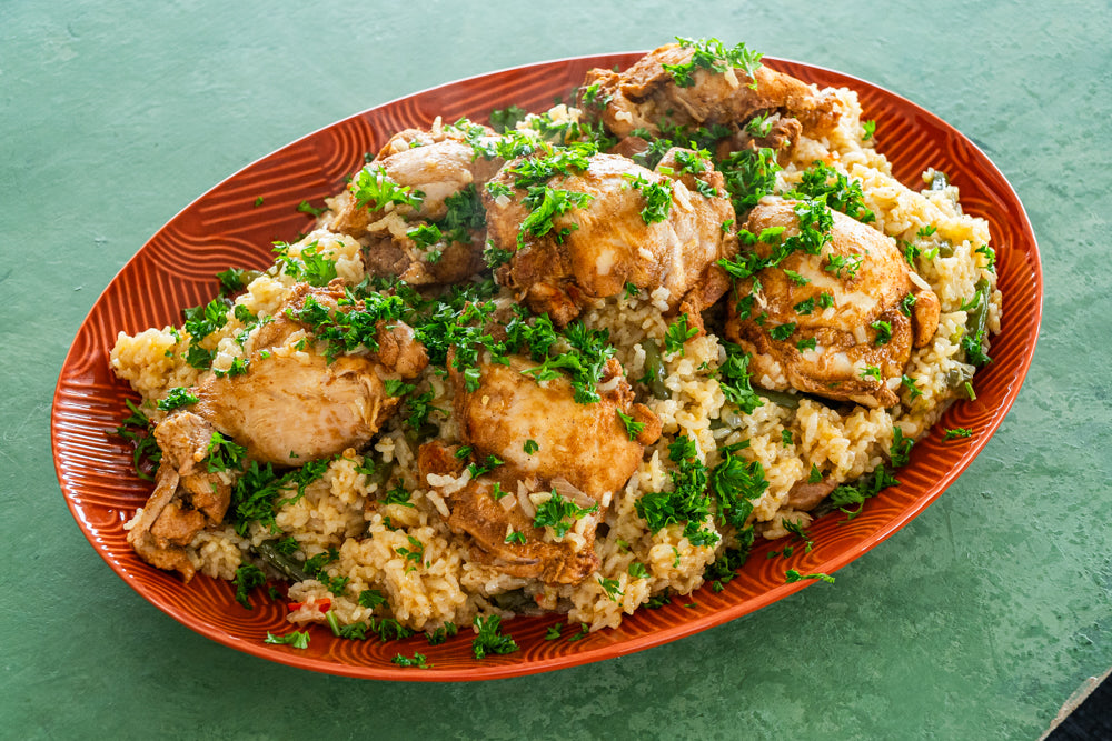 Andy Cooks - Quick Chicken and Rice Dinner