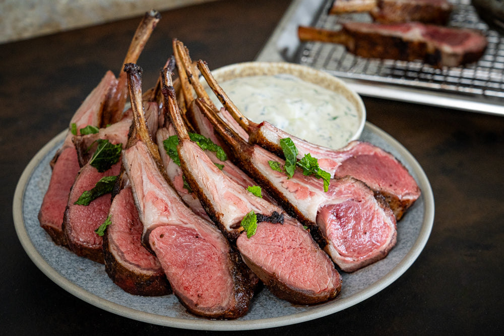 Andy Cooks - Fennel and Garam Masala Spiced Lamb Rack