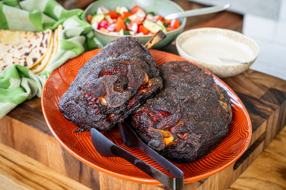 Andy Cooks - Cumin Smoked Lamb Shoulder Recipe